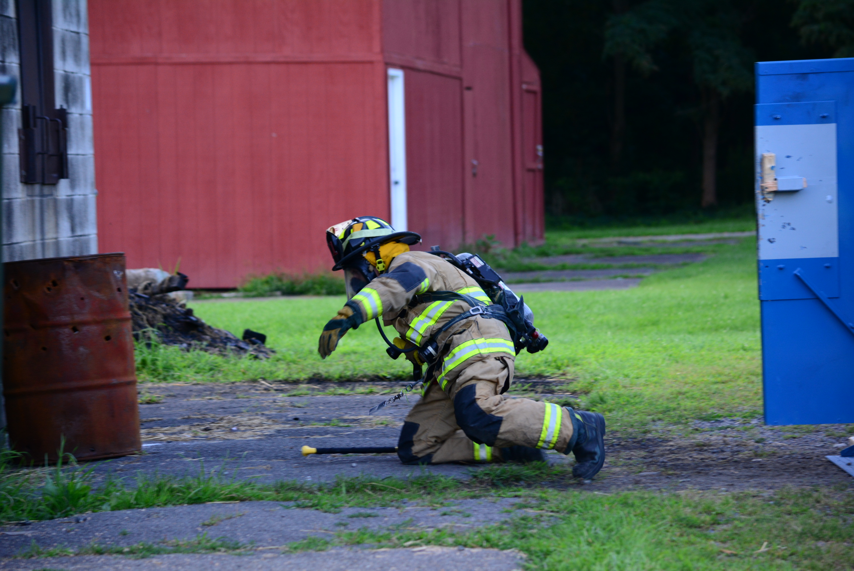 07-31-17  Training - Forceable Entry And Simulated Live Burn Vestal